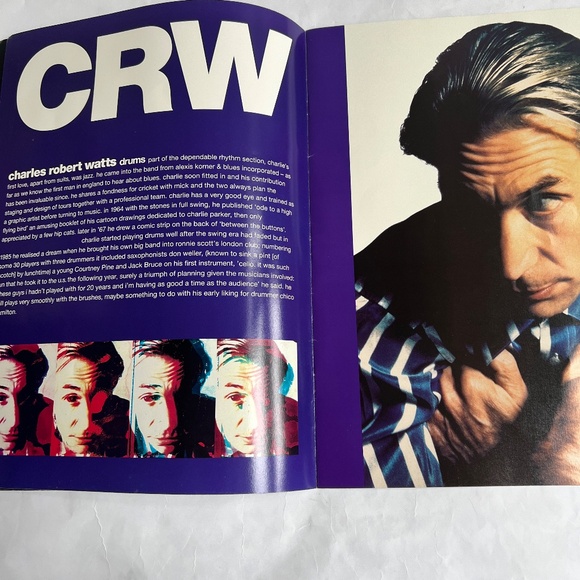 ROLLING STONES Concert Program Tour Book 12" x 16" STEEL WHEELS Canadian 1989 - Picture 8 of 11